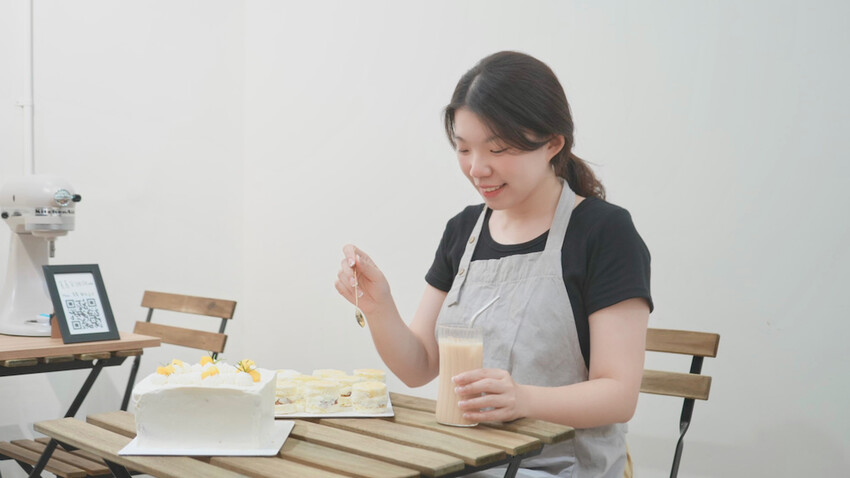 花蓮市[花蓮景點] 慕慕烘焙DIY 花蓮店｜全新開幕！花蓮做蛋糕DIY「夏季芒果蛋糕」