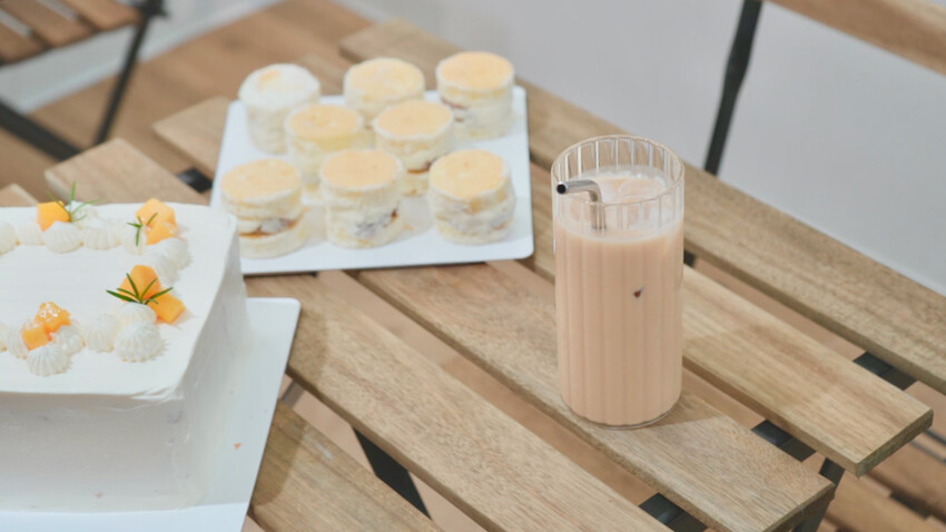 花蓮市[花蓮景點] 慕慕烘焙DIY 花蓮店｜全新開幕！花蓮做蛋糕DIY「夏季芒果蛋糕」