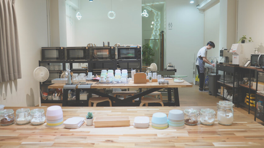 花蓮市[花蓮景點] 慕慕烘焙DIY 花蓮店｜全新開幕！花蓮做蛋糕DIY「夏季芒果蛋糕」