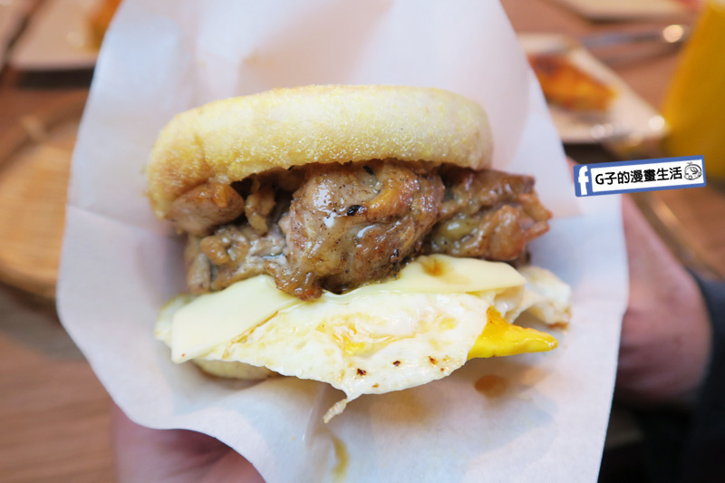 永和Daya's Brunch 肉蛋吐司.大爺肉蛋吐司.芋泥蛋餅.美式漢堡
