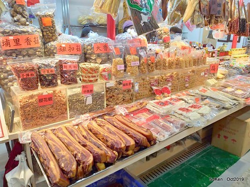 New open of Nangmeng traditional food & clothes market , Taipei, Taiwan, SJKen, Oct 17, 2019