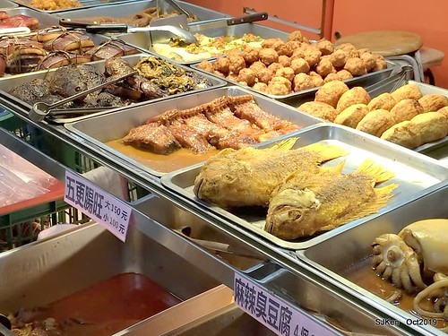 New open of Nangmeng traditional food & clothes market , Taipei, Taiwan, SJKen, Oct 17, 2019