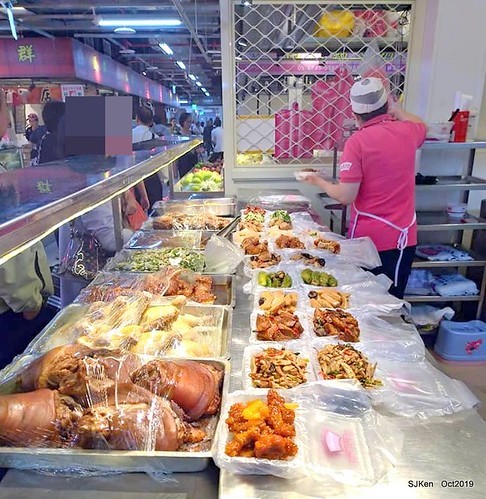 New open of Nangmeng traditional food & clothes market , Taipei, Taiwan, SJKen, Oct 17, 2019