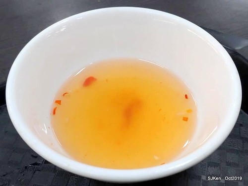 Vietnamese noodle & spring rolls at Nanman traditional market, Taipei, Taiwan, Oct 17, 2019