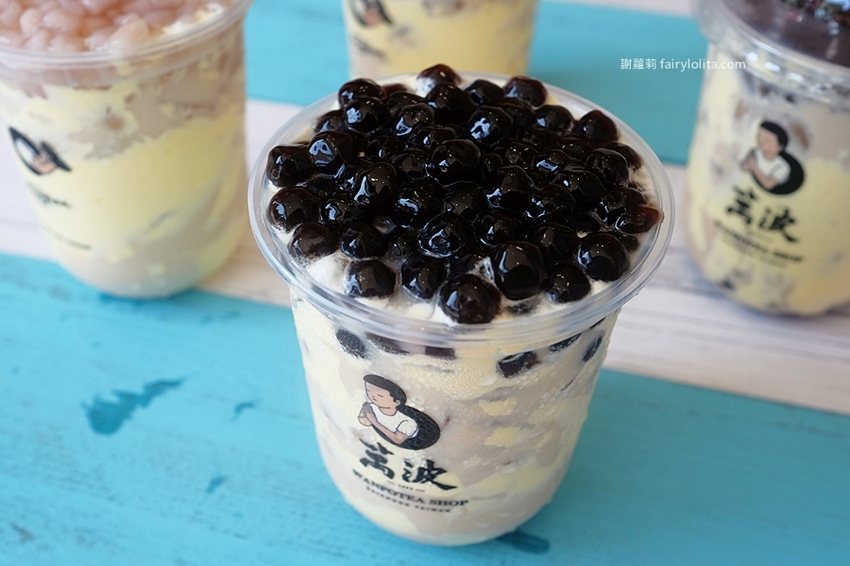 萬波島嶼推全台獨創「雞蛋糕珍珠奶茶」+「oreo雞蛋糕珍珠奶茶」搶先喝，沒有很浮誇，只有最浮誇！ @蹦啾♥謝蘿莉 La vie heureuse