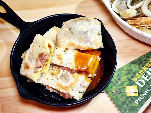 1【西門早午餐】Dejia得嘉野餐廚房 #高cp值 #手作早午餐 #特色早午餐 #芋泥 #起司瀑布 #老店新氣象 (9).JPG
