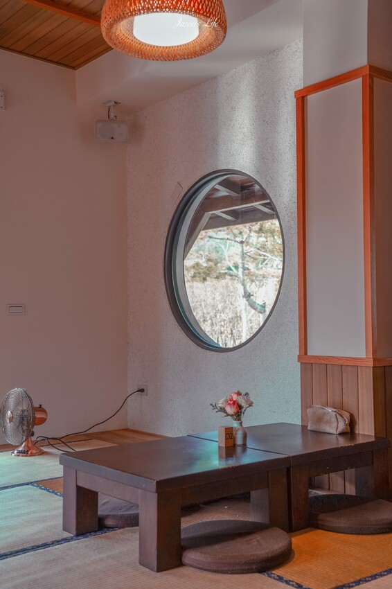 【南投埔里|美食】築樂珈琲。預約制日式庭院全榻榻米用餐空間,下午茶浮誇戚風蛋糕