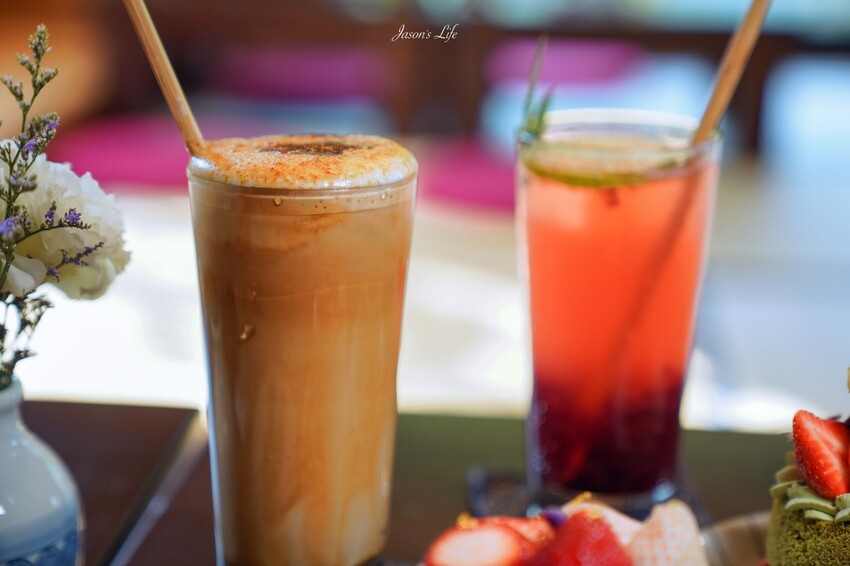 【南投埔里|美食】築樂珈琲。預約制日式庭院全榻榻米用餐空間,下午茶浮誇戚風蛋糕