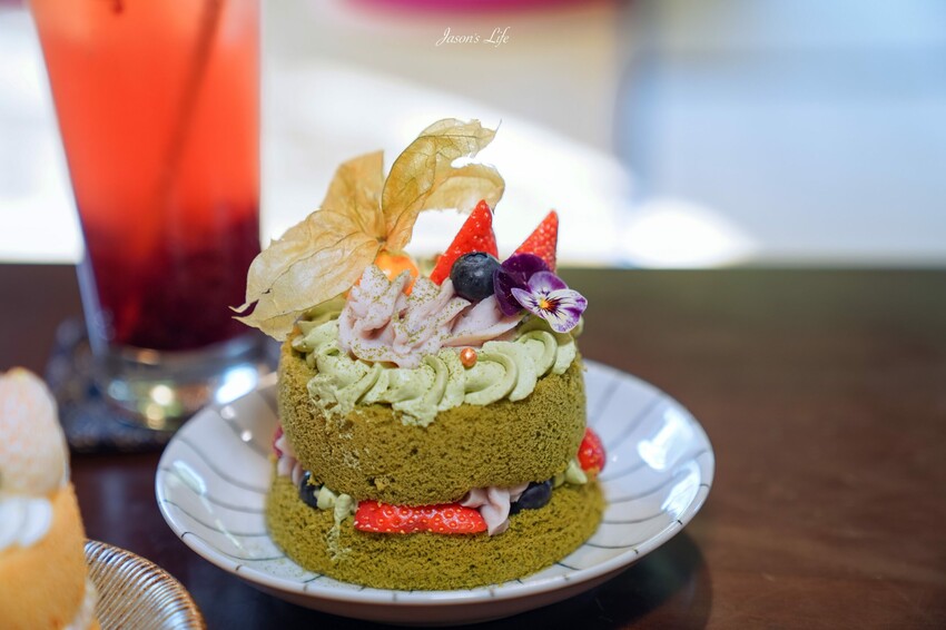 【南投埔里|美食】築樂珈琲。預約制日式庭院全榻榻米用餐空間,下午茶浮誇戚風蛋糕