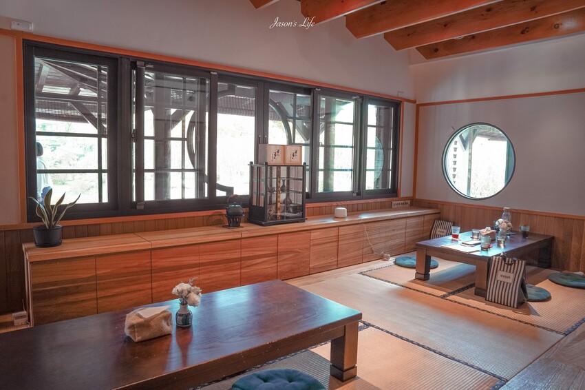 【南投埔里|美食】築樂珈琲。預約制日式庭院全榻榻米用餐空間,下午茶浮誇戚風蛋糕