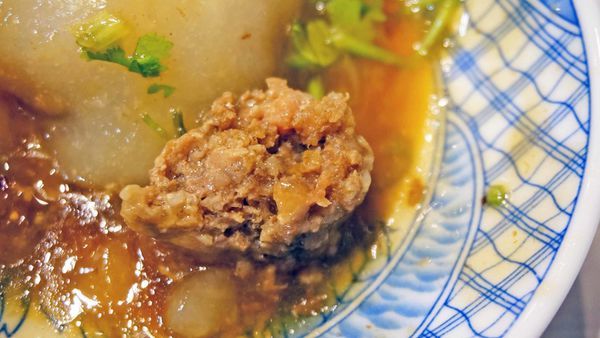 【台北美食】福珍園肉圓-美味清爽不油膩的清蒸肉圓