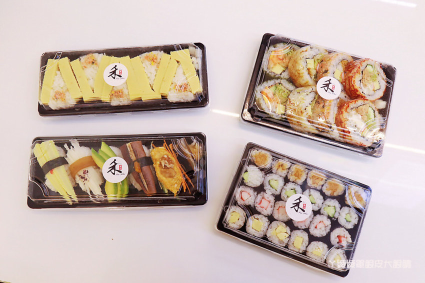 新竹美食推薦禾壽司!竹北首家外帶外送壽司專門店,CP值高的公司商務便當外送、精緻會議便當