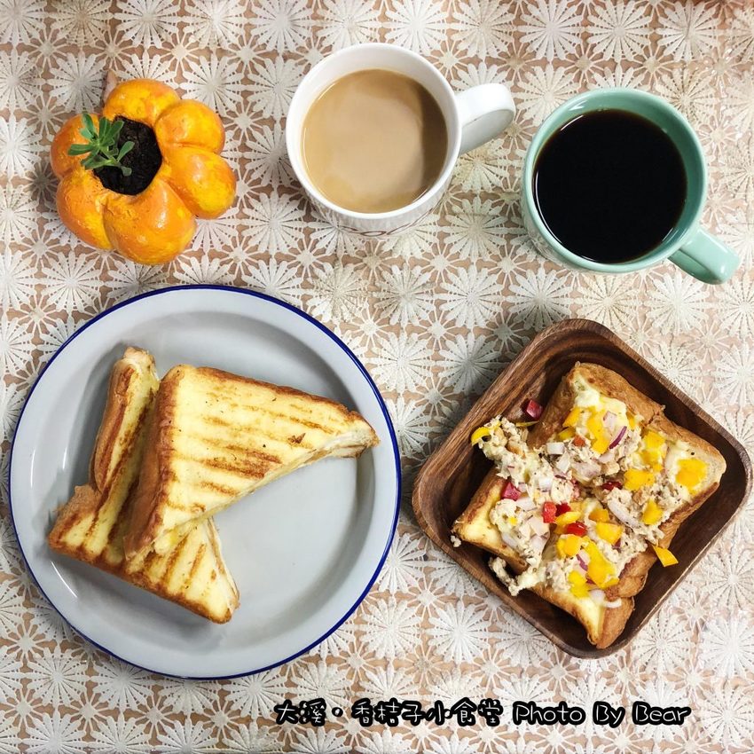 【大溪】「香桔子小食堂．隱藏版的簡單樸實好滋味(手沖咖啡/輕食/法式厚片吐司/週間選食/二手物/多目標體育館內/近賴媽媽豆花)」