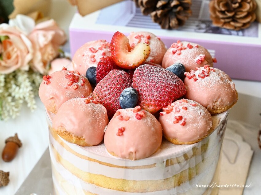 旅禾泡芙之家｜台中人氣麵包店2023母親節蛋糕開賣，六種口味任你選，5/12前預購享三大好禮～