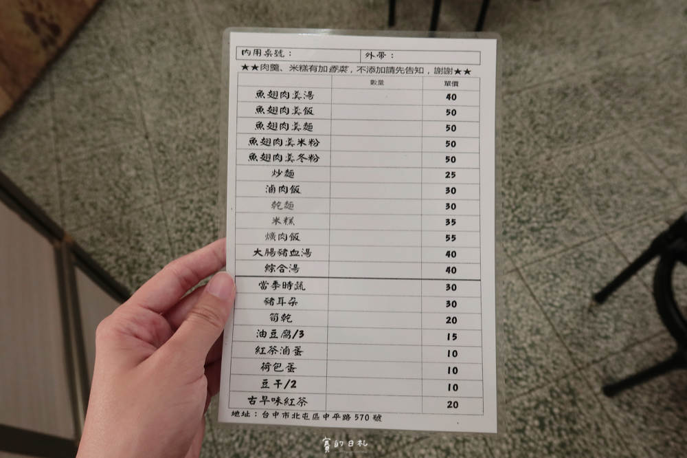 台中水湳王爺魚翅肉羹 台中西屯美食 台中傳統早餐 辣小魚乾 賽的日札 _1317.png