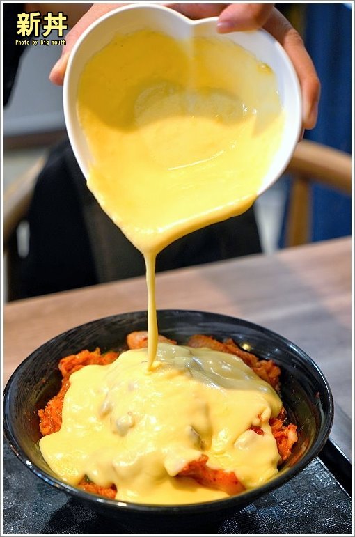 【桃園美食】新丼．超過20種創意丼飯，湯、飯、高麗菜絲免費吃到飽!