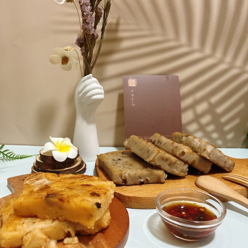 宅配美食蘿蔔糕推薦—木木言己蘿蔔糕，真材實料口口紮實好吃不膩，每個家庭都必備的小點