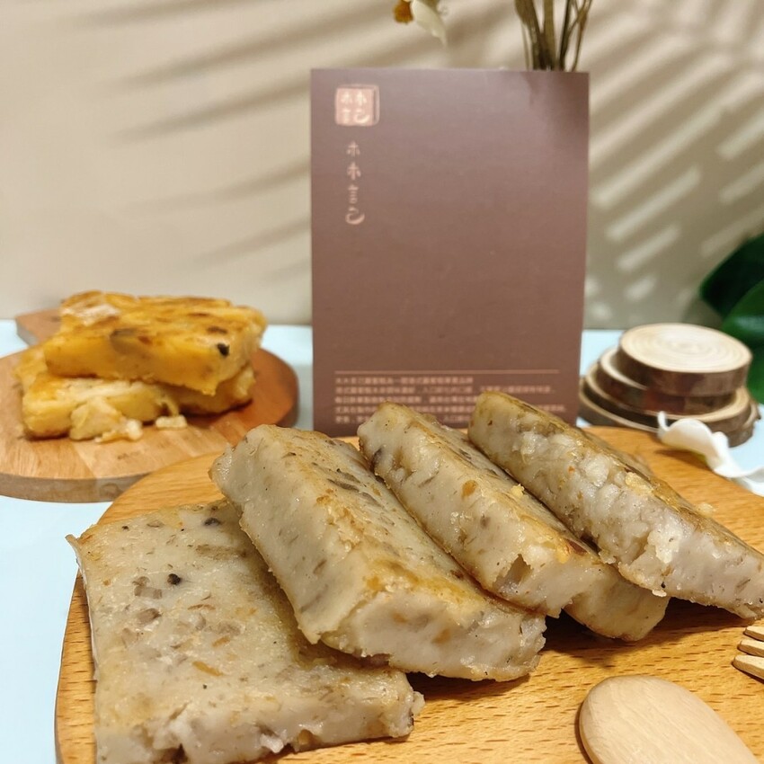 宅配美食蘿蔔糕推薦—木木言己蘿蔔糕，真材實料口口紮實好吃不膩，每個家庭都必備的小點