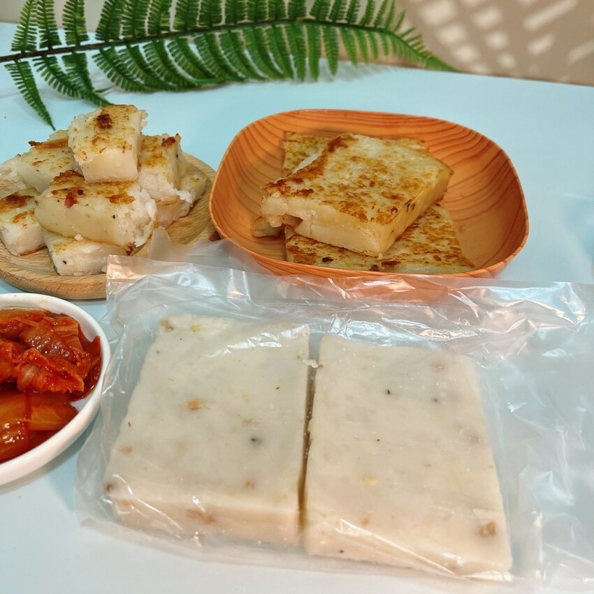 宅配美食蘿蔔糕推薦—木木言己蘿蔔糕，真材實料口口紮實好吃不膩，每個家庭都必備的小點