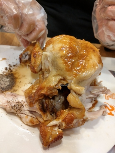 21風味館 徐匯店 ︳大吉大利 今晚吃雞 ︱香草烤雞 炸洋蔥圈 薯條 沙拉 冷熱飲