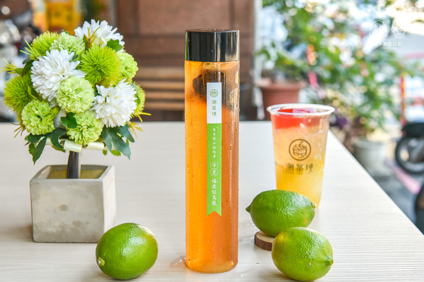 潮茶理：台中北區美食-鄰近北屯公園的手搖飲料店，水果茶「冰果甜心」香甜滋味好喝又好拍！