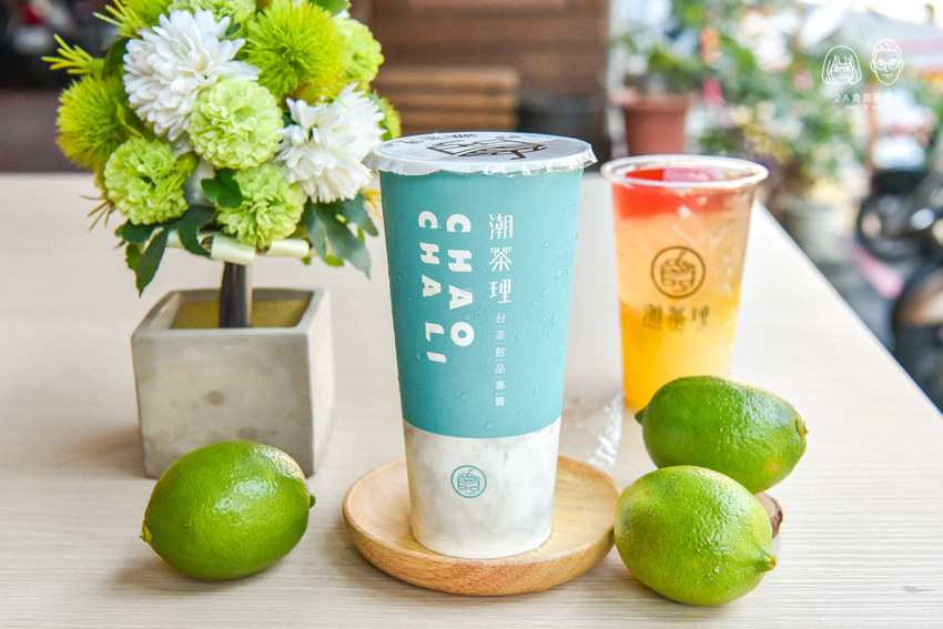 潮茶理：台中北區美食-鄰近北屯公園的手搖飲料店，水果茶「冰果甜心」香甜滋味好喝又好拍！