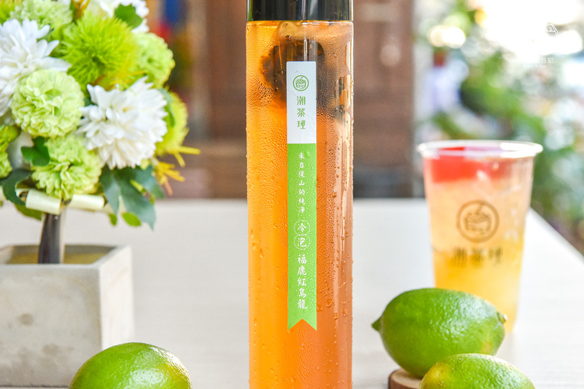 潮茶理：台中北區美食-鄰近北屯公園的手搖飲料店，水果茶「冰果甜心」香甜滋味好喝又好拍！