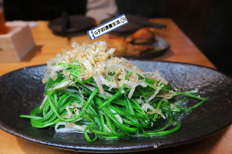 永和弄爹串燒居酒屋.菇菇炒水蓮