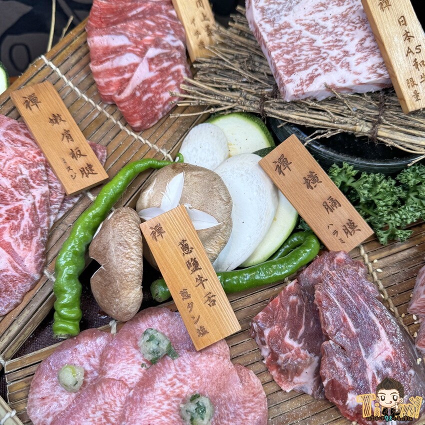 桃園市中壢區桃園中壢禪燒肉。古代秀才書房吃燒肉！全程代烤服務最好、價格不是天花板的全和牛盛宴！ 11/11起雙人套餐一律88折！ (菜單營業時間地址電話) - 跟著踢小米吃喝玩樂趣
