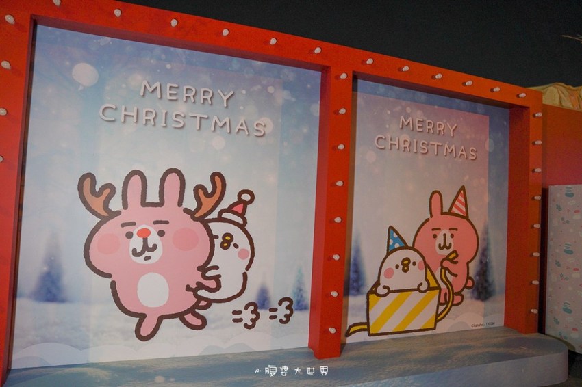 超級美的耶誕城～小朋友最愛的兒童小火車、變色迷宮、耶誕溜滑梯、卡納赫拉星星廊道、馬卡龍愛心塗鴉、五條光廊任你拍！