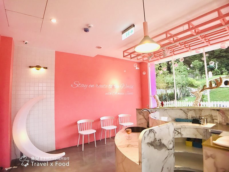 浮誇粉嫩版～兔子迷宮礁溪浴場｜午茶喔伊係，網美集散地，拍好拍滿真有趣 @魚兒 x 牽手明太子的「視」界旅行