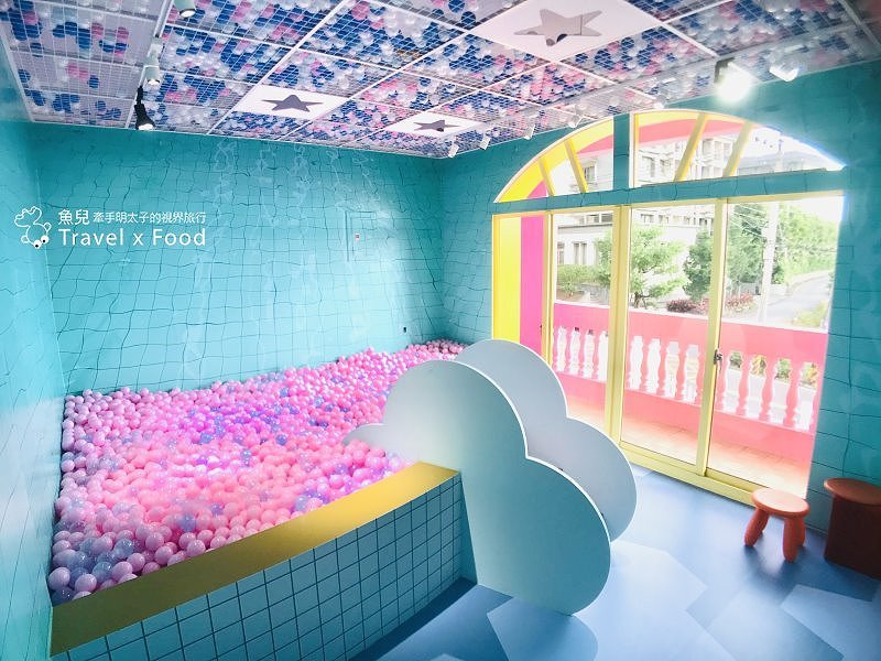 浮誇粉嫩版～兔子迷宮礁溪浴場｜午茶喔伊係，網美集散地，拍好拍滿真有趣 @魚兒 x 牽手明太子的「視」界旅行