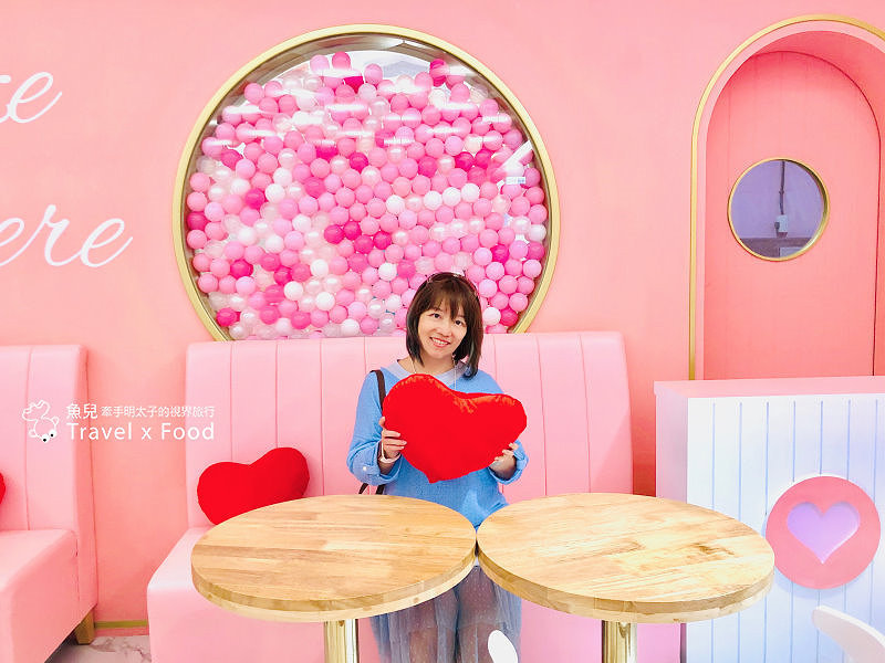 浮誇粉嫩版～兔子迷宮礁溪浴場｜午茶喔伊係，網美集散地，拍好拍滿真有趣 @魚兒 x 牽手明太子的「視」界旅行