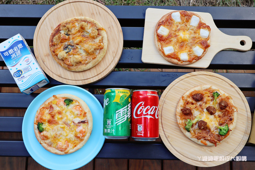 柴米油鹽樸食趣新竹巨城快閃店!米粉也能跟手工披薩結合,必吃福源花生麻糬披薩、鹽酥雞披薩