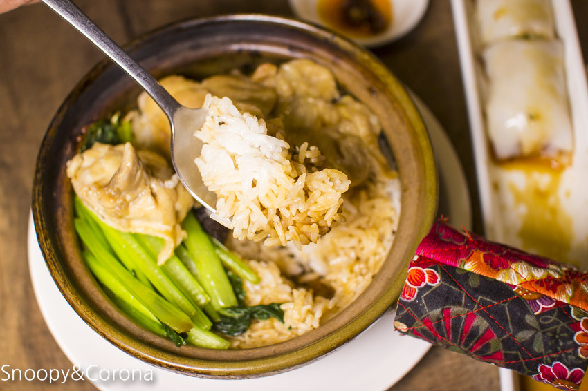 【台北美食】三創美食｜台北港式飲茶｜港點大師～季節限定鮮蒸大閘蟹、川味帶勁小龍蝦粉絲煲