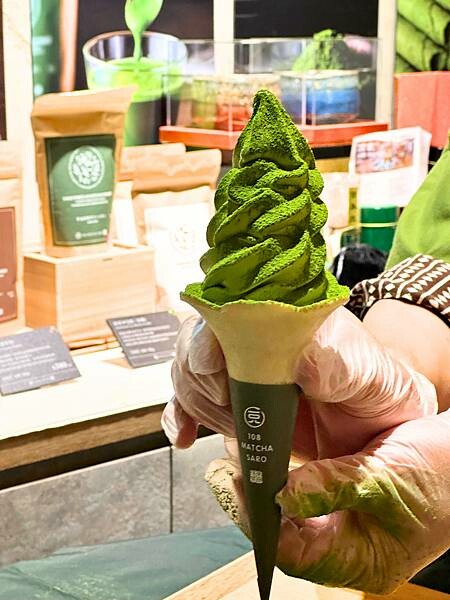 2025夏季新品:一〇八抹茶茶廊濃厚系抹茶/焙茶霜淇淋!焙茶