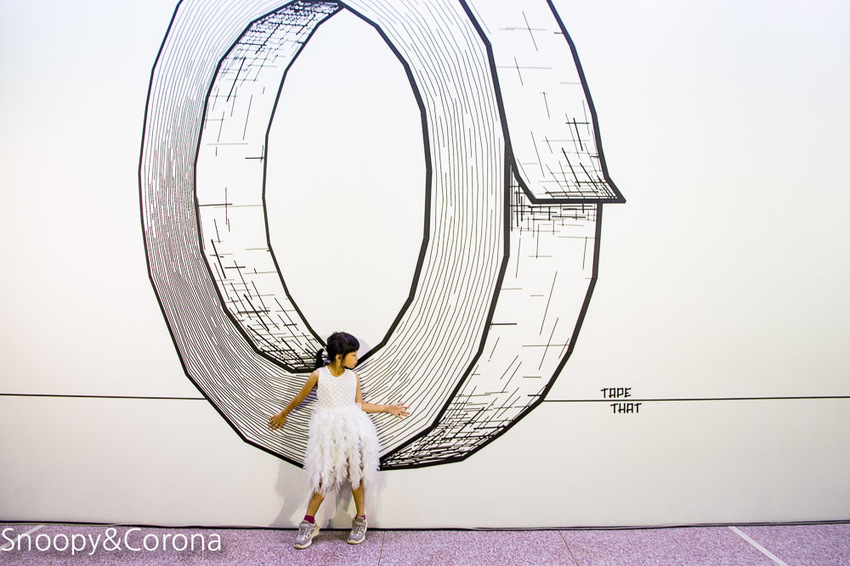 旅遊窩客 史努比 曾在「聚膠行動 #TAPEART」