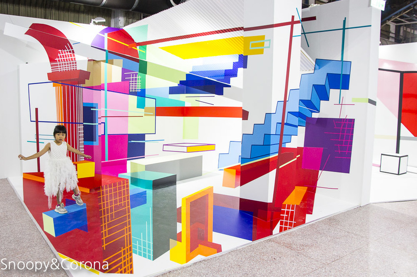 旅遊窩客 史努比 曾在「聚膠行動 #TAPEART」