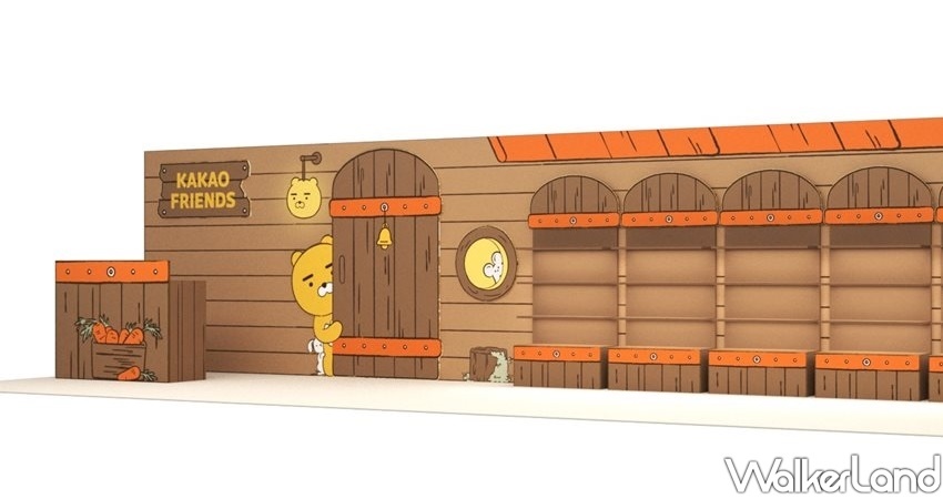 KAKAO FRIENDS期間限定店 / WalkerLand窩客島整理提供 未經許可不可轉載