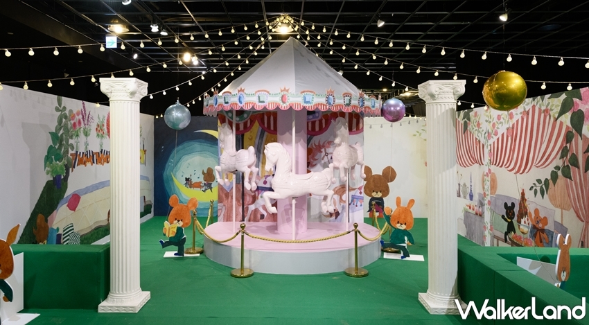 小熊學校の花漾樂園特展 / WalkerLand窩客島提供 未經許可,不得轉載 小熊學校の花漾樂園特展 / WalkerLand窩客島提供 未經許可,不得轉載