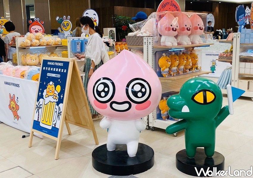 KAKAO FRIENDS快閃新竹巨城 / WalkerLand窩客島整理提供 未經許可不可轉載
