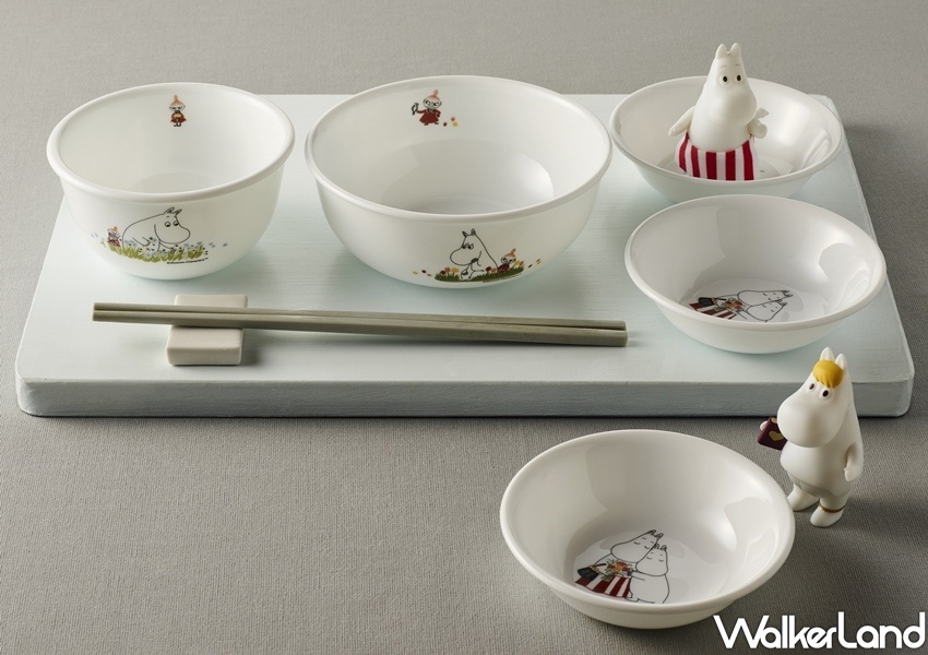 康寧餐具嚕嚕米75周年限定碗盤、保鮮盒/ WalkerLand窩客島整理提供 未經許可不可轉載 康寧餐具嚕嚕米75周年限定碗盤、保鮮盒/ WalkerLand窩客島整理提供 未經許可不可轉載