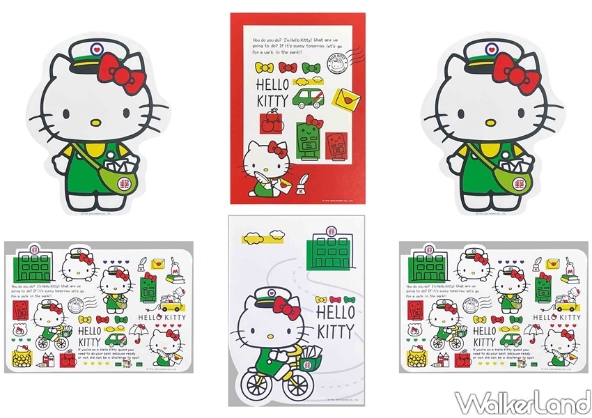 中華郵政、HELLO KITTY / WalkerLand窩客島整理提供 未經許可不可轉載 中華郵政、HELLO KITTY / WalkerLand窩客島整理提供 未經許可不可轉載