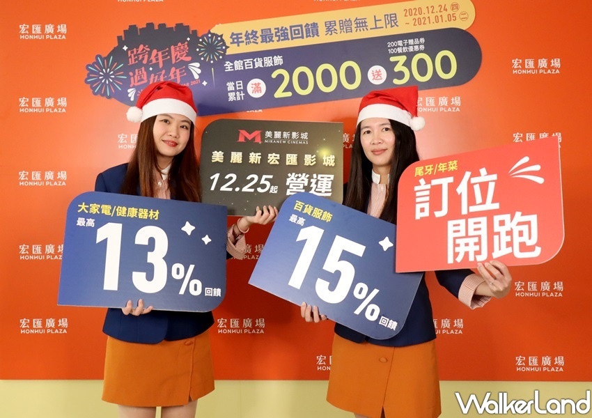 新莊美麗新宏匯影城 / WalkerLand窩客島整理提供 未經許可不可轉載