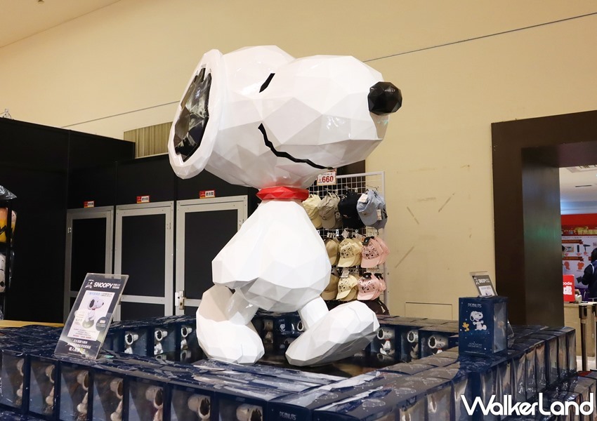 史努比控衝中山 旗艦版 Peanuts 70週年特展 15款獨家新品攻略 限量版鑽石切割公仔 超大史努比玩偶先搶到才能說你是鐵粉 Taipeiwalker Japanwalker Walkerland