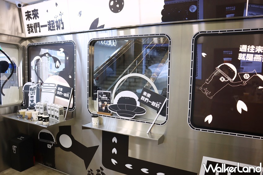 HWC黑沃咖啡xOATLY燕麥奶 聯名快閃店 / WalkerLand窩客島提供 未經許可，不得轉載