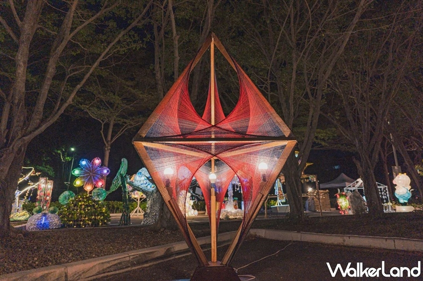 光臨藝術節花燈競賽  / WalkerLand窩客島提供 未經許可，不得轉載