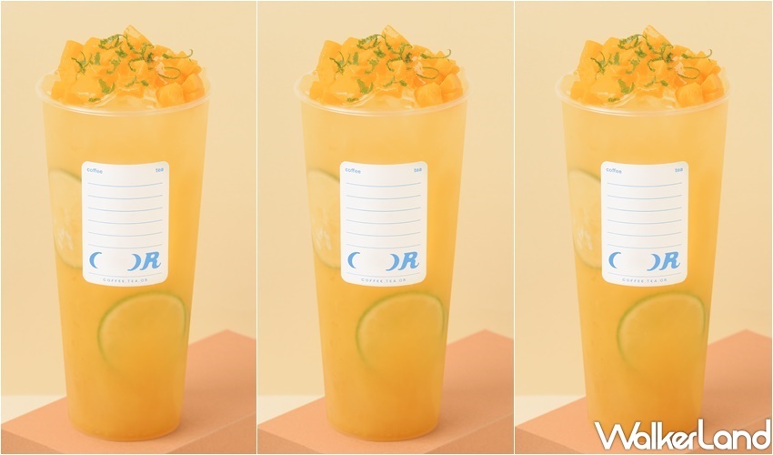 COFFEE.TEA.OR 芒果新品 / WalkerLand窩客島整理提供 未經許可，不得轉載