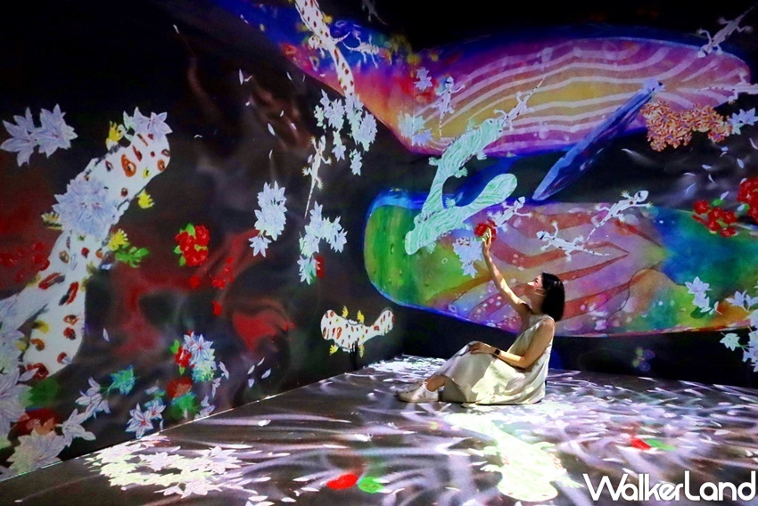 teamLab未來遊樂園&與花共生的動物們 / WalkerLand窩客島提供 未經許可，不得轉載