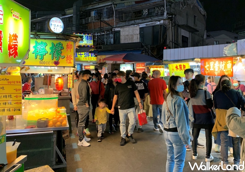 夜市示意圖 / WalkerLand窩客島整理提供 未經許可，不得轉載